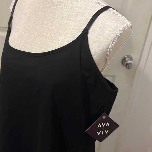Ava Viv tank black tank top ,NWT - Picture 3 of 7